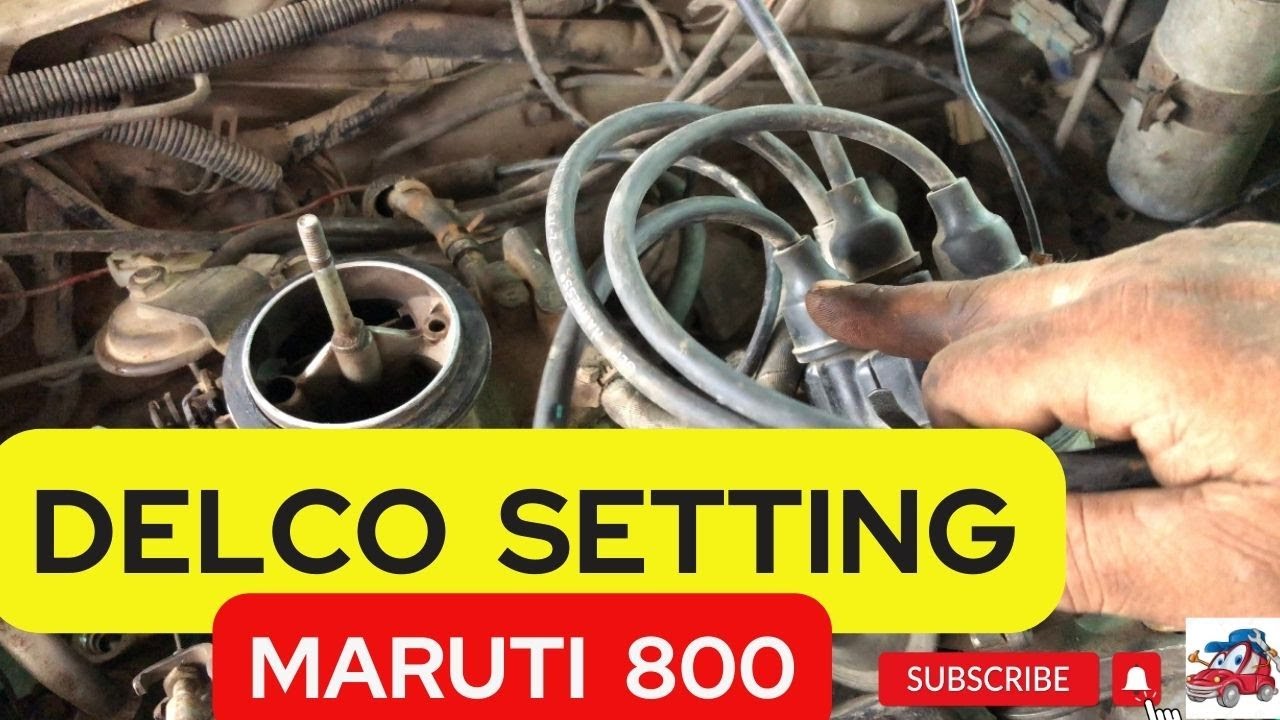 Delco setting in MARUTI 800  |  how to do DELCO SETTING in Maruti 800  |  Delco Setting | GaddiBuddy