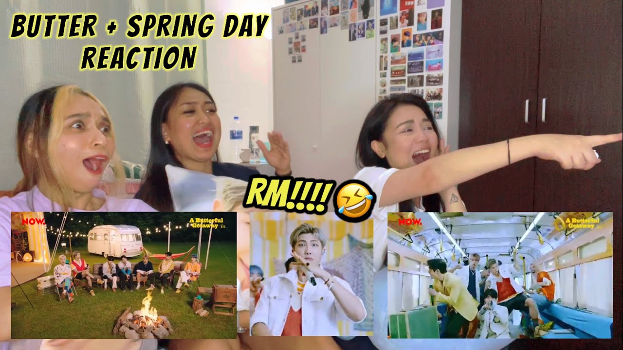 BTS (방탄소년단) 'Butter + Spring Day' Live Performance Reaction | A Butterful Getaway with BTS