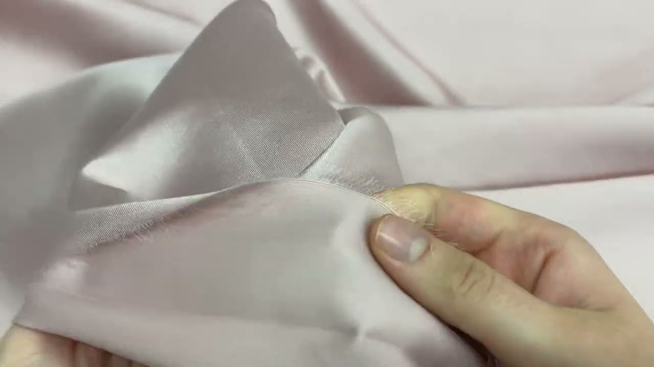 Lustrous Silk Wool Twill Suiting- Dusty Pink #12719