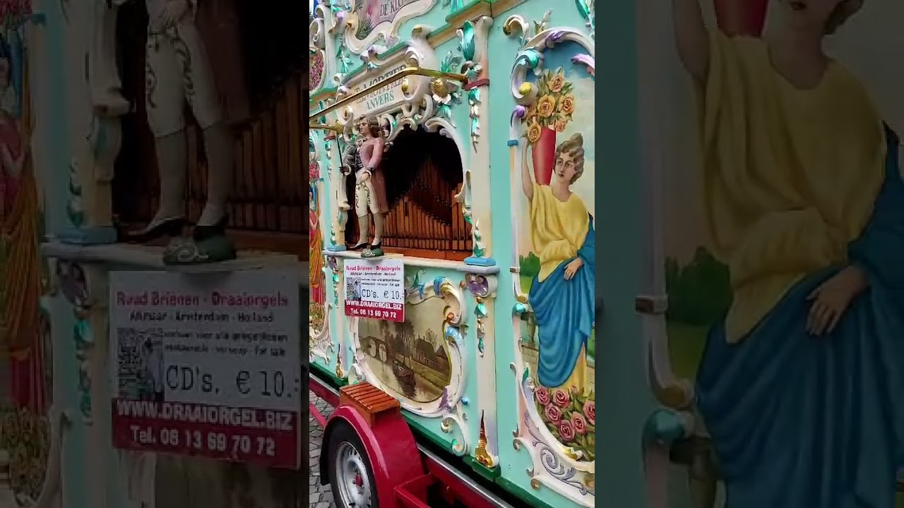 Draaiorgel de Klok in Maaseik Stad in België
