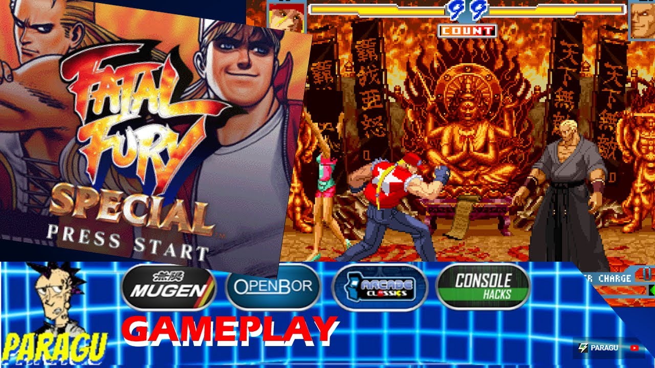 FATAL FURY Special CVS Mugen |Terry Gameplay| Fullgame