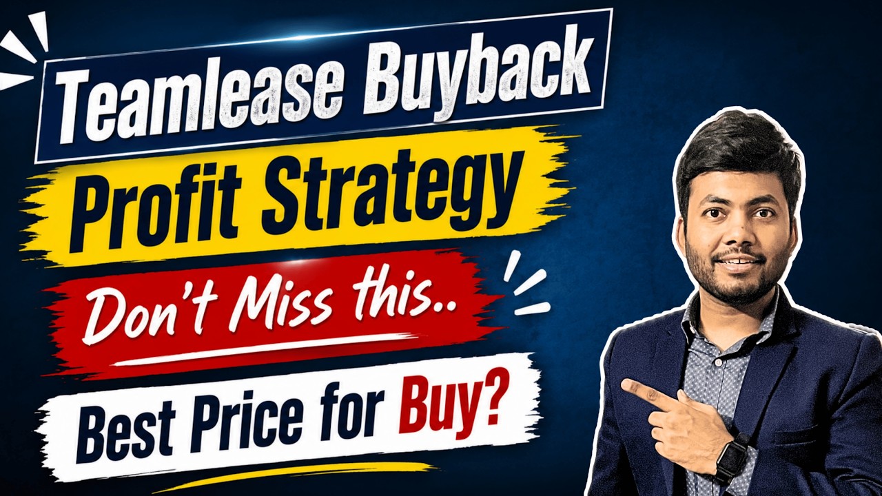 Teamlease Buyback Strategy | Don't Miss this Opportunity | Best Price for Buy?
