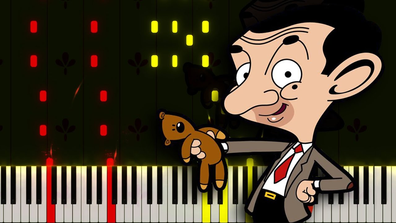 Mr. Bean Animated Series Theme | Piano Tutorial [MIDI + Sheet]