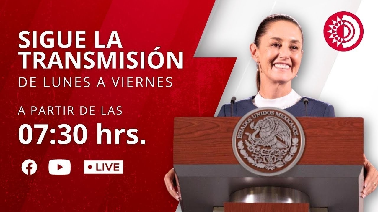 🔴📹#Envivo | Conferencia matutina de la presidenta Claudia Sheinbaum -  09 de marzo del 2026