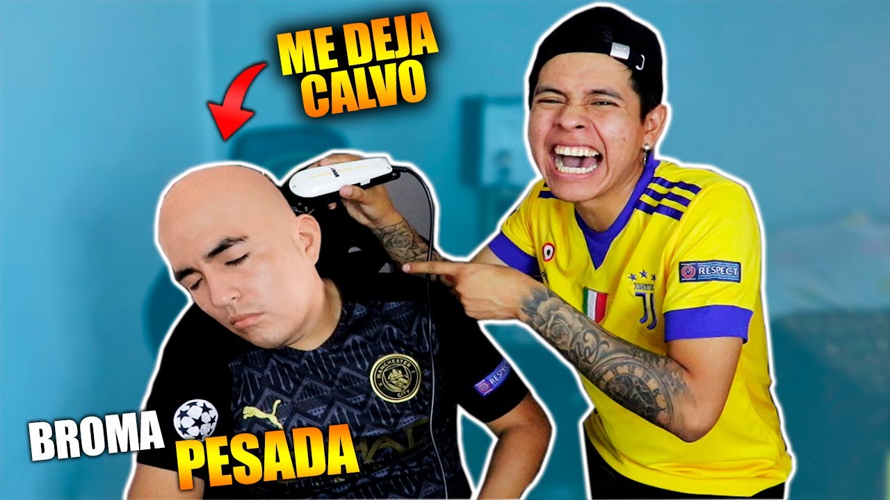 BROMA PESADA de PAPIEDSON *Me deja CALVO mientras DUERMO* le ODIO