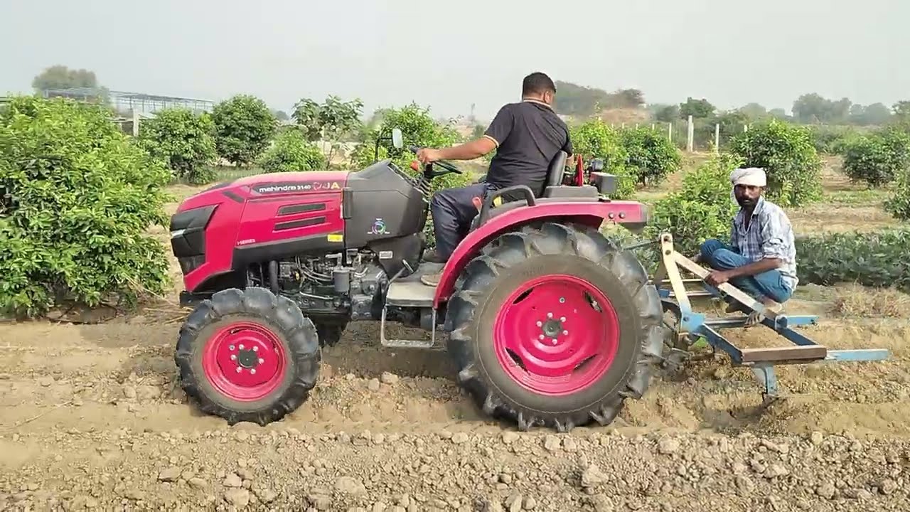 Mahindra oja 3140 4wd tractor 🚜🚜💯🚜#mahindra #agriculture #shorts #farming #tractor