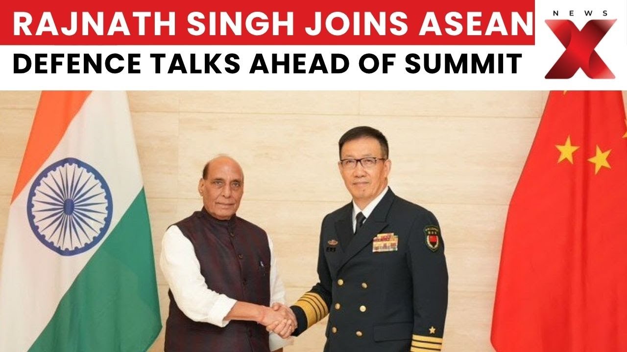 Rajnath Singh Attends ASEAN-India Defence Ministers&rsquo; Meet in Kuala Lumpur | NewsX