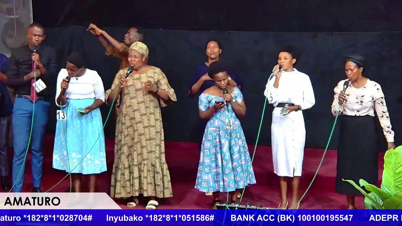 BANA NA CHORALE EL - BETHEL MU MATERANIRO YO KUCYUMWERU ADEPR KACYIRU