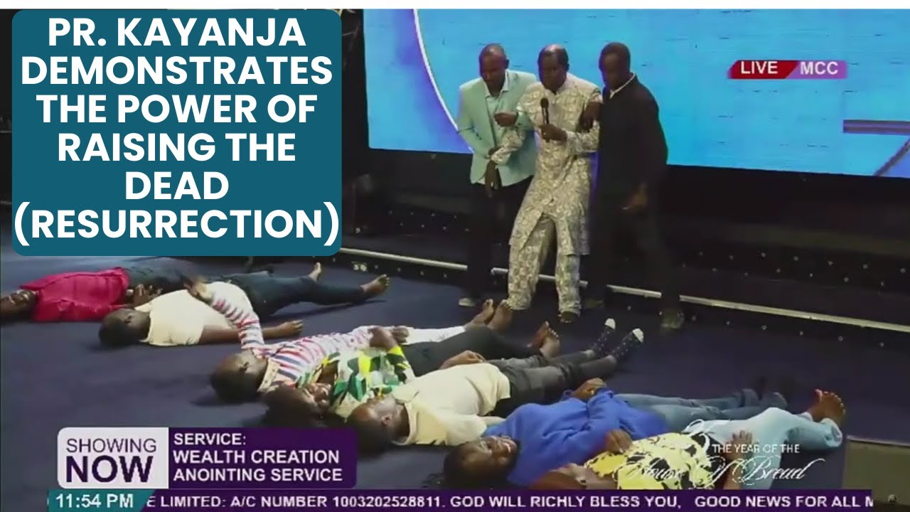 Pr. Kayanja Demonstrates the Power of Raising The Dead (Resurrection)