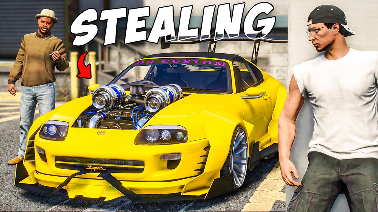 Stealing ALL SUPRA from Gang Boss sa GTA 5