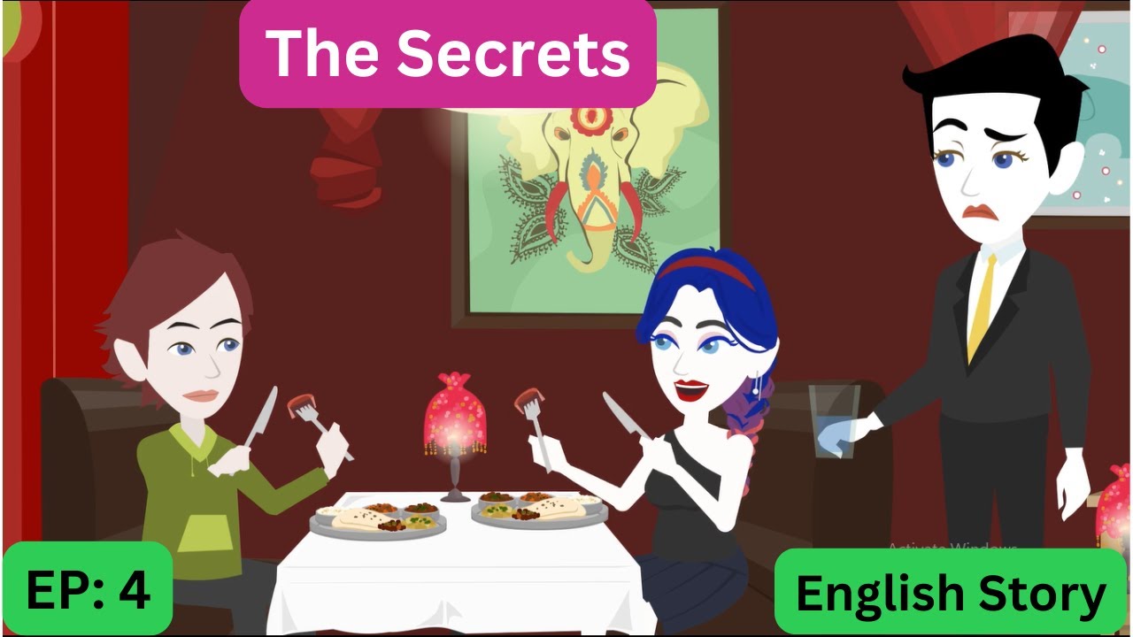 The Secrets #5 | English Story| Animation Story| Learn English| Aakash Animates.