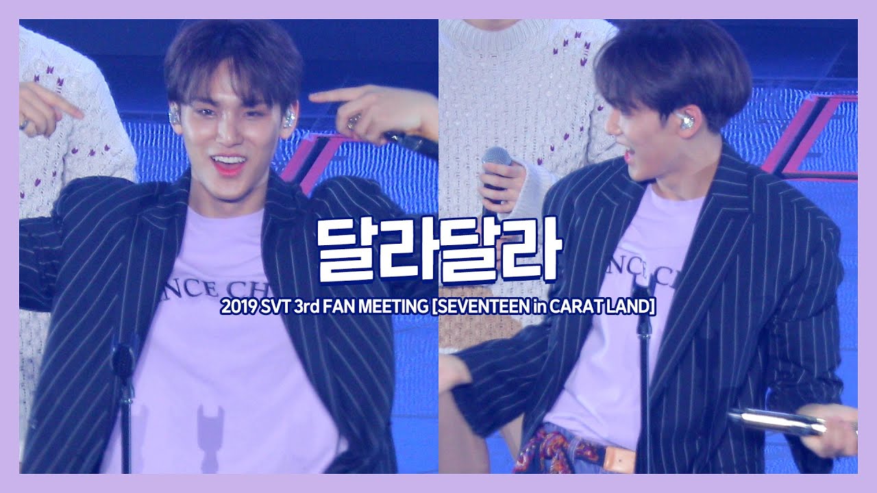 [캐럿랜드 2019] 190310 세븐틴 세 번째 팬미팅 SEVENTEEN in CARAT LAND - 달라달라 민규 MOMENT