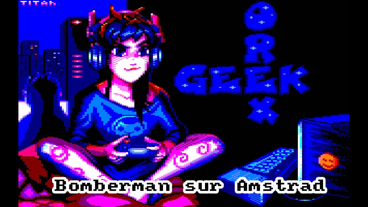 [Nuit Amstrad] Panneau LED de RETROPOKE & Megablasters !