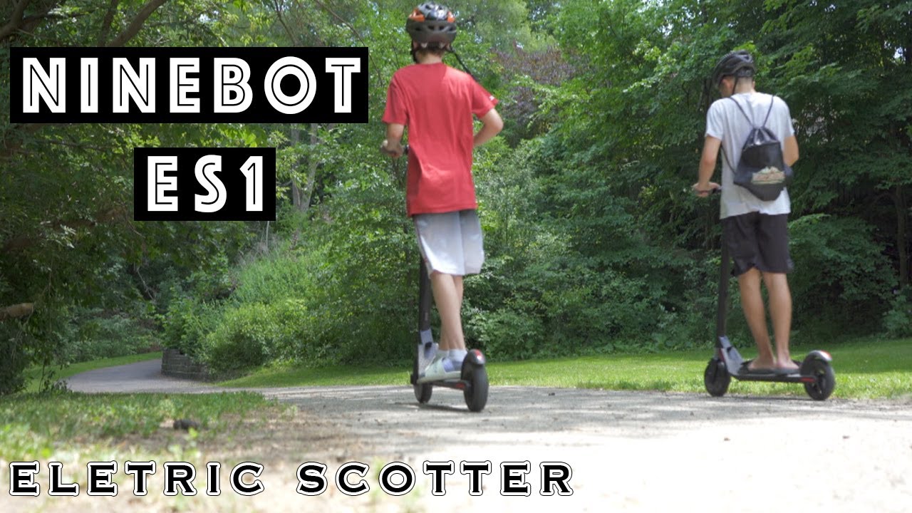 Best way to get around town: Ninebot ES1