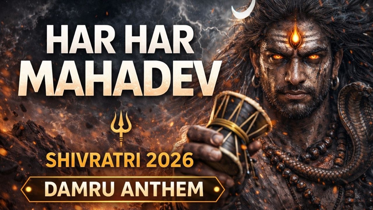 Har Har Mahadev – Shivratri Anthem 2026 🔱 | Damru Rap Song