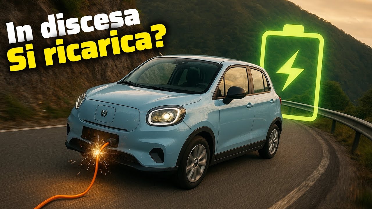 La Batteria si ricarica DAVVERO in DISCESA? 