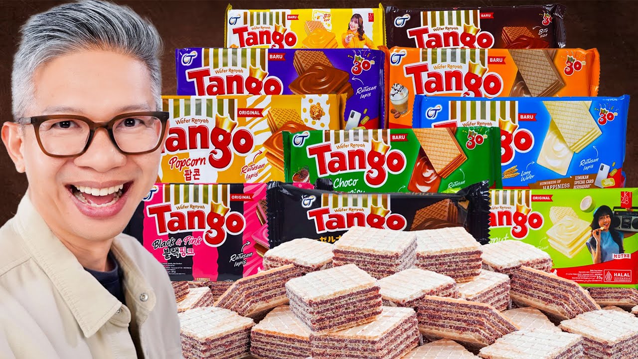 AKU NYOBA WAFER TANGO SEMUA RASA!!