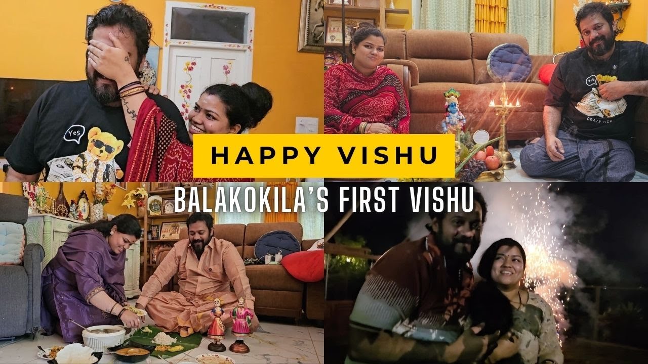 Our First Vishu Celebrations 🥰 | Happy Vishu | Actor Bala | Kokila | Balakokila
