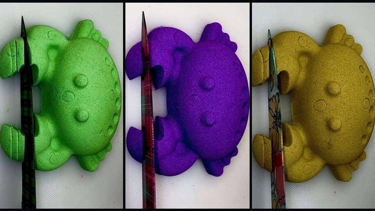 Sand Crab cutting ASMR |Most Relaxing sounds 