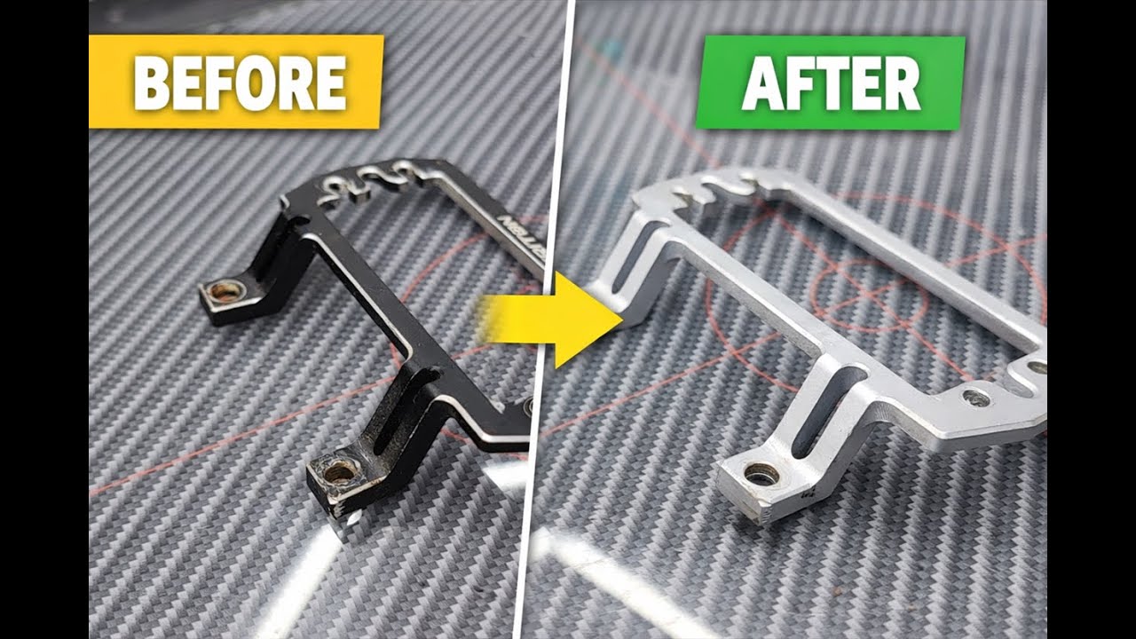 Как удалить анодированное покрытие с алюминия