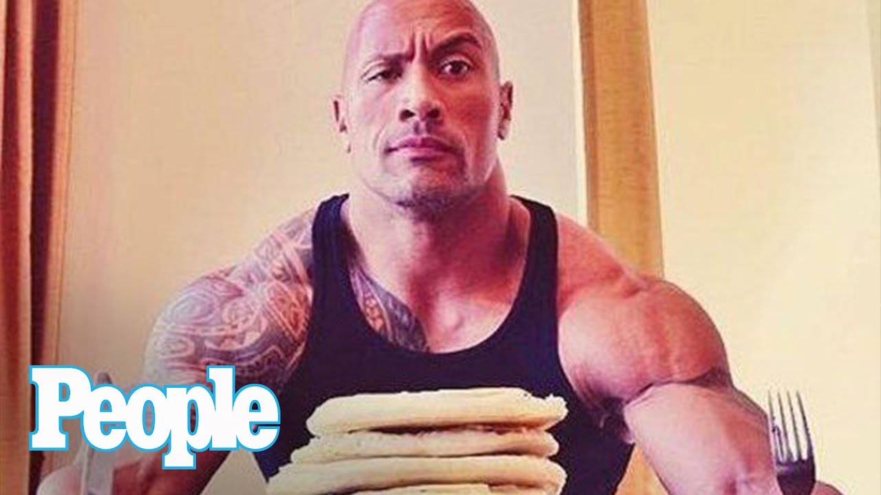 Dwayne 'The Rock' Johnson Reveals All The Food He Eats In A Day! | SMA 2016 | People