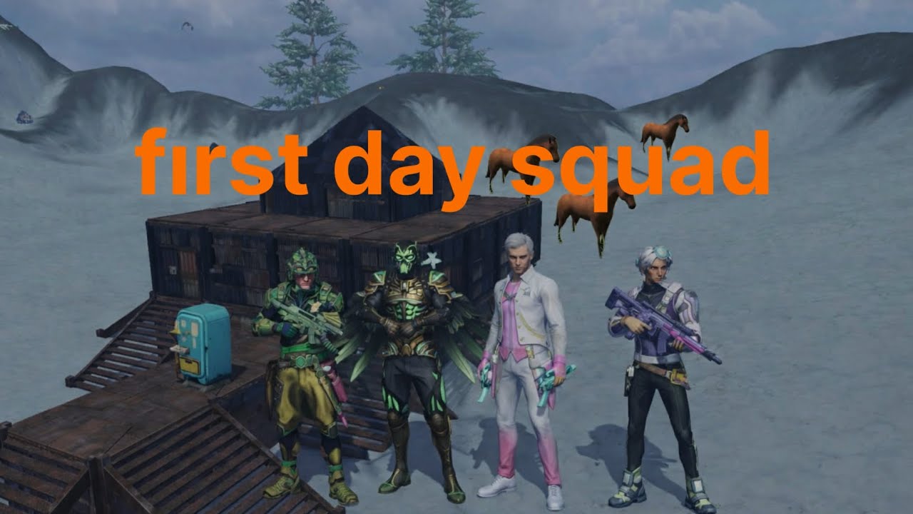 Last island of survival first day journey with squad fast horses and cards