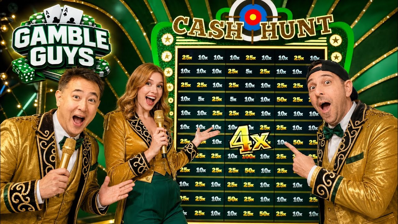 Crazy Time with the Gamble Guys! We Hit a 4x Cash Hunt!
