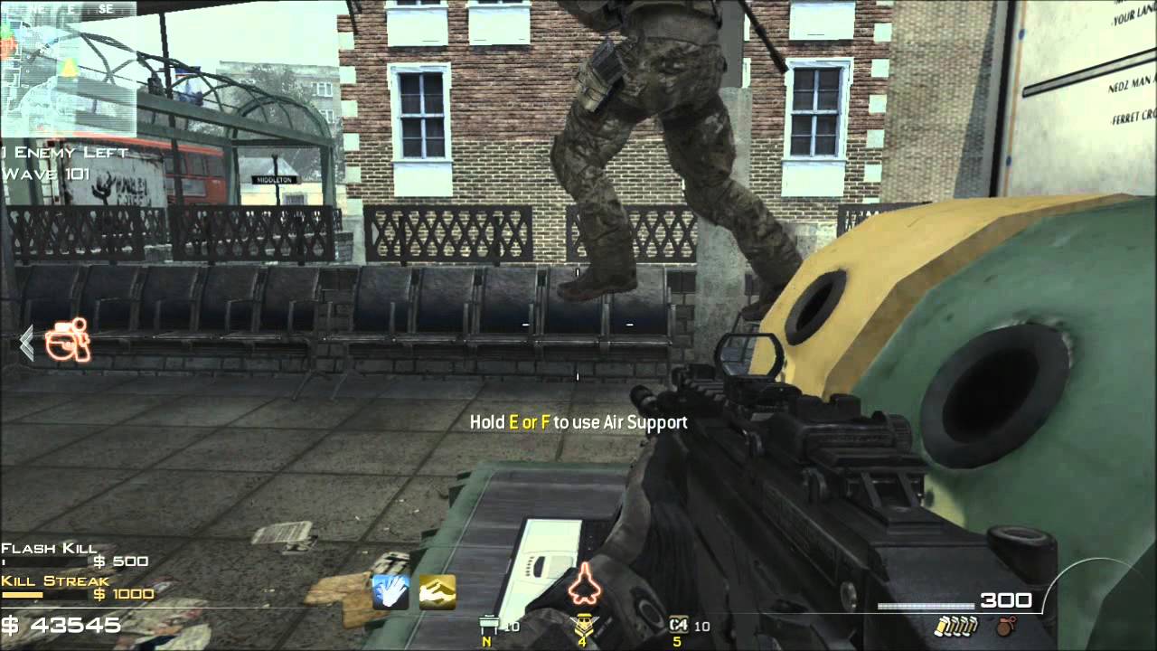 MW3 Survival: Underground wave 100+ strategy (team WR)