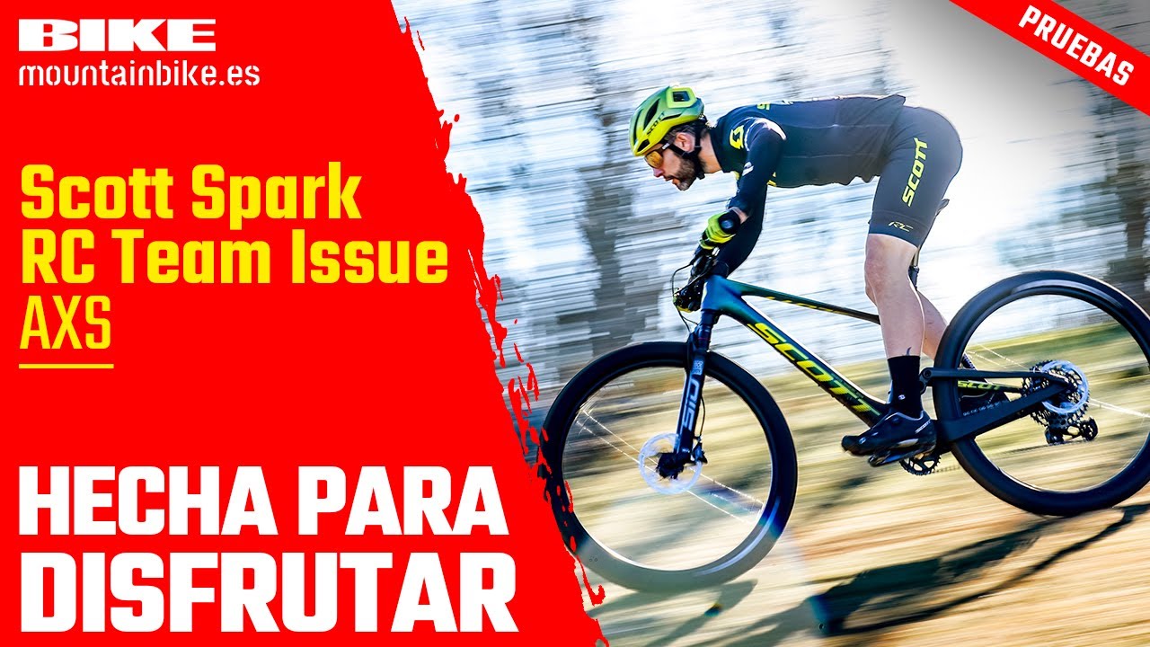 BIKE Pruebas: la NOVEDOSA Scott Spark RC Team Issue AXS
