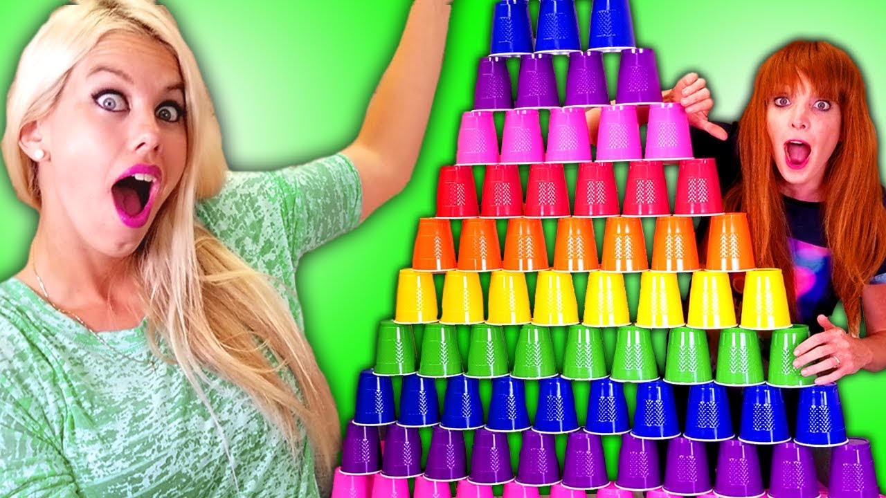 Cups Challenge!!! + Hair & Beauty Tips & Hacks