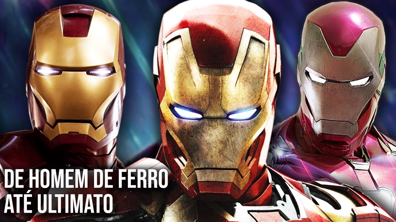 TODAS as Armaduras do Homem de Ferro | 2008 - 2019