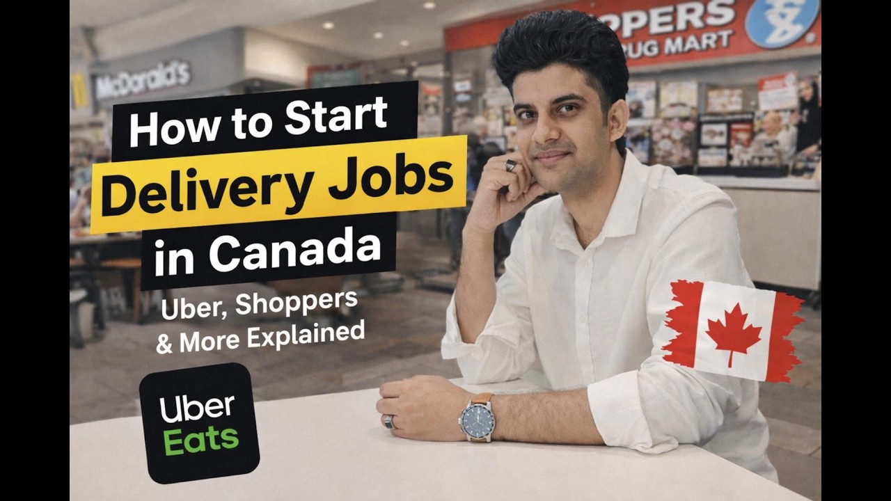 How to Start Delivery Jobs in Canada | Uber, Shoppers & More Explained