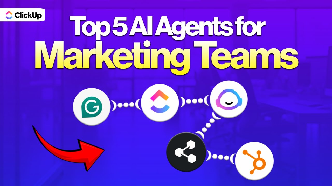 5 Best AI Agents for Marketing Teams (Content, Campaigns, Automation) | ClickUp