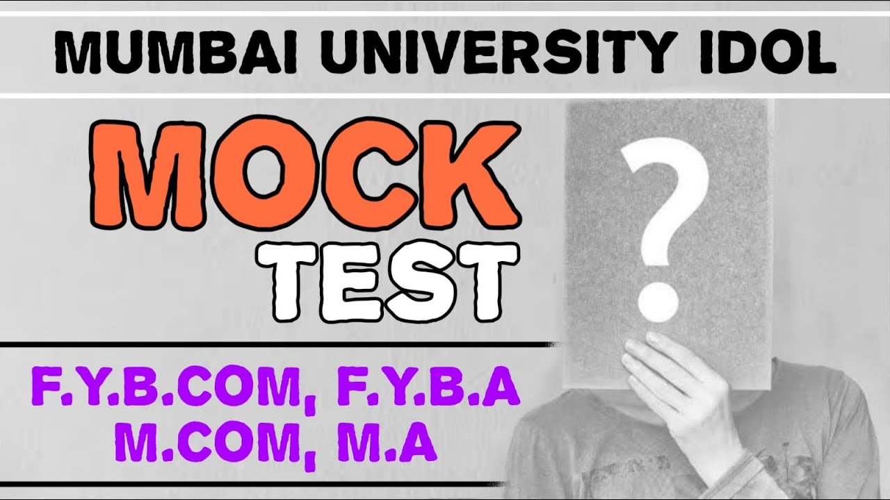 Mock test idol mumbai university | Mock test exam date 2022 idol mumbai university