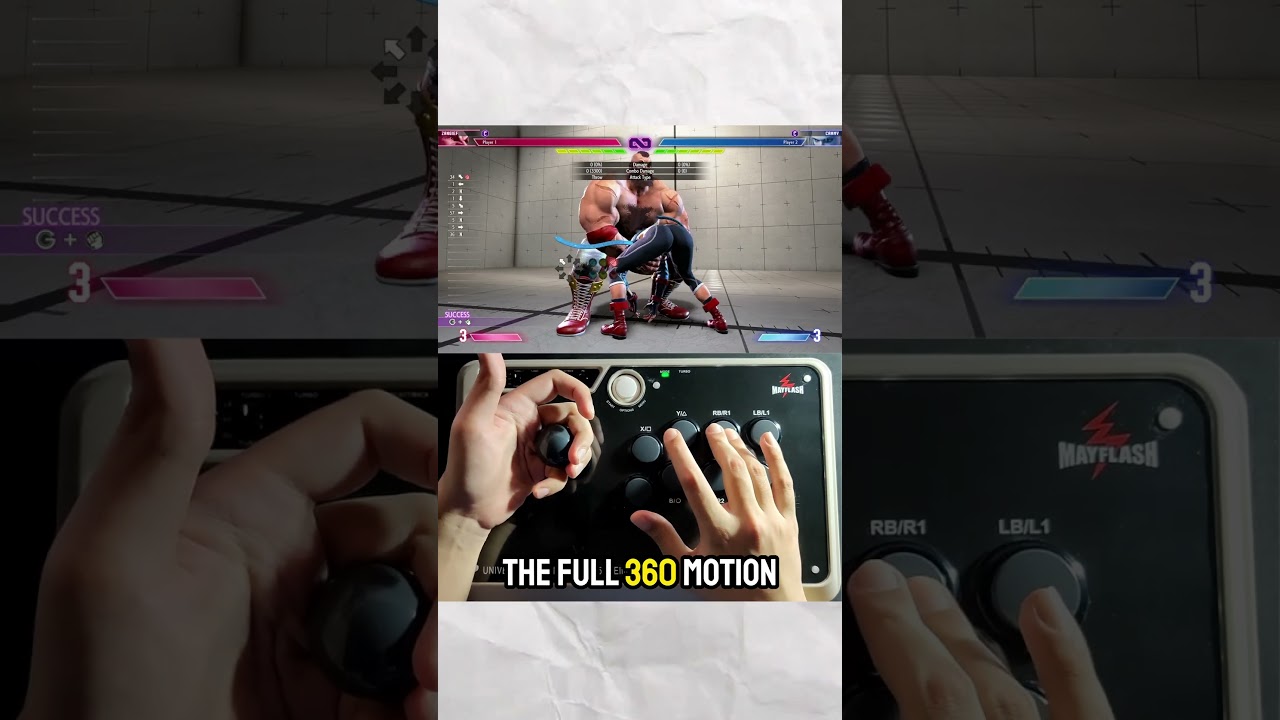 HOW to do Zangief's SPD! | Street Fighter 6 Input Shortcuts #shorts