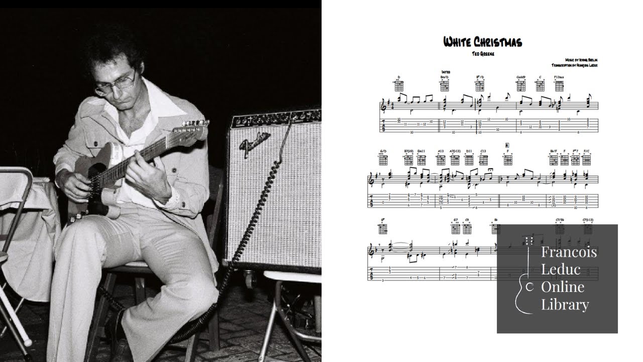 Ted Greene - White Christmas (Transcription)