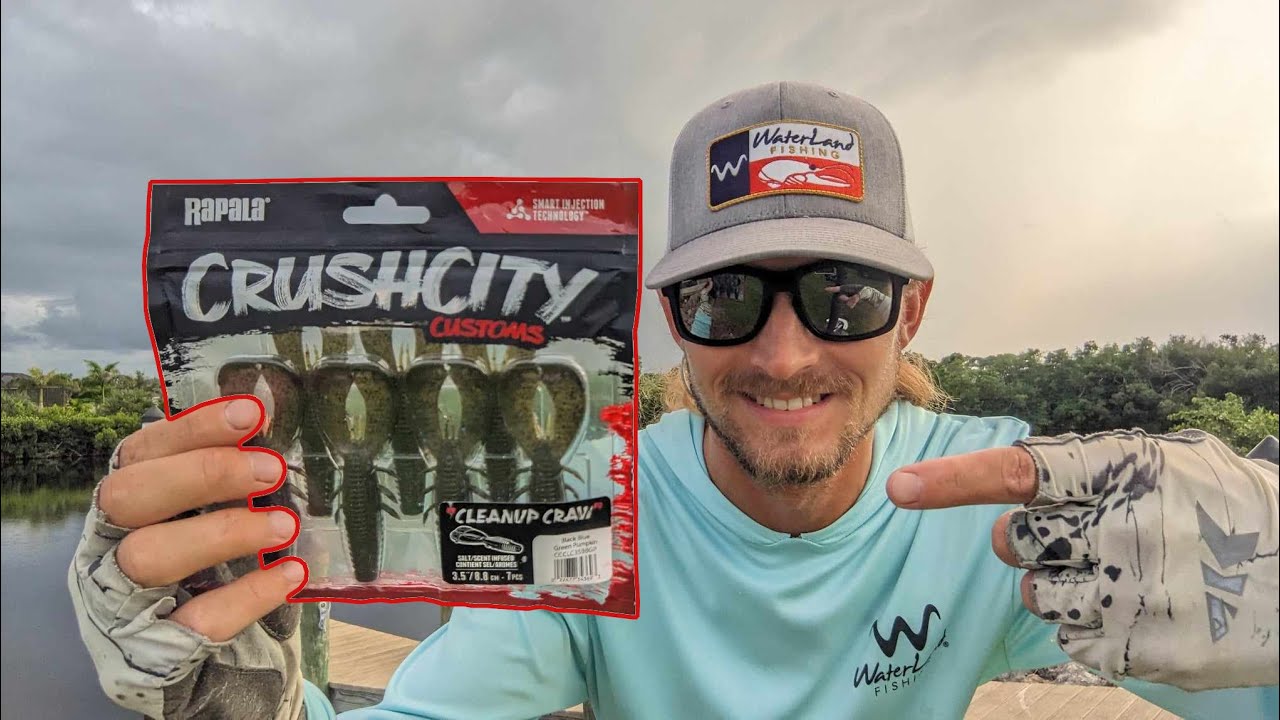 Catching NICE Bass With The NEW Crush City Clean Up Craw! (Review Included)