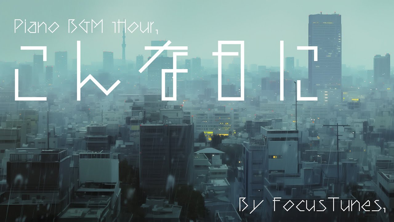 [PianoBGM] こんな日に | 作業 勉強 散歩  創作活動 chillout relax etc...