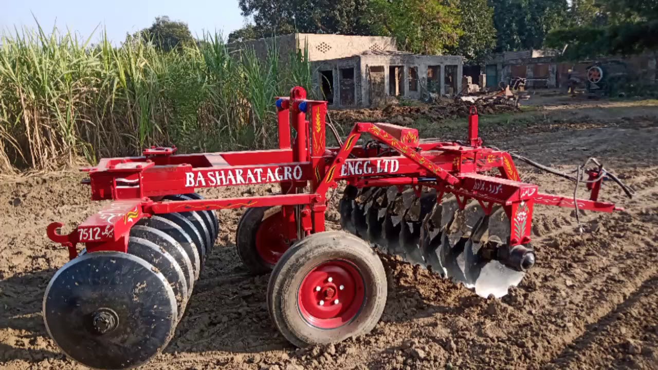 Hydraulic Disc Harrows; manufactured by Basharat Agro Engineering_ S/N: 20BAE01