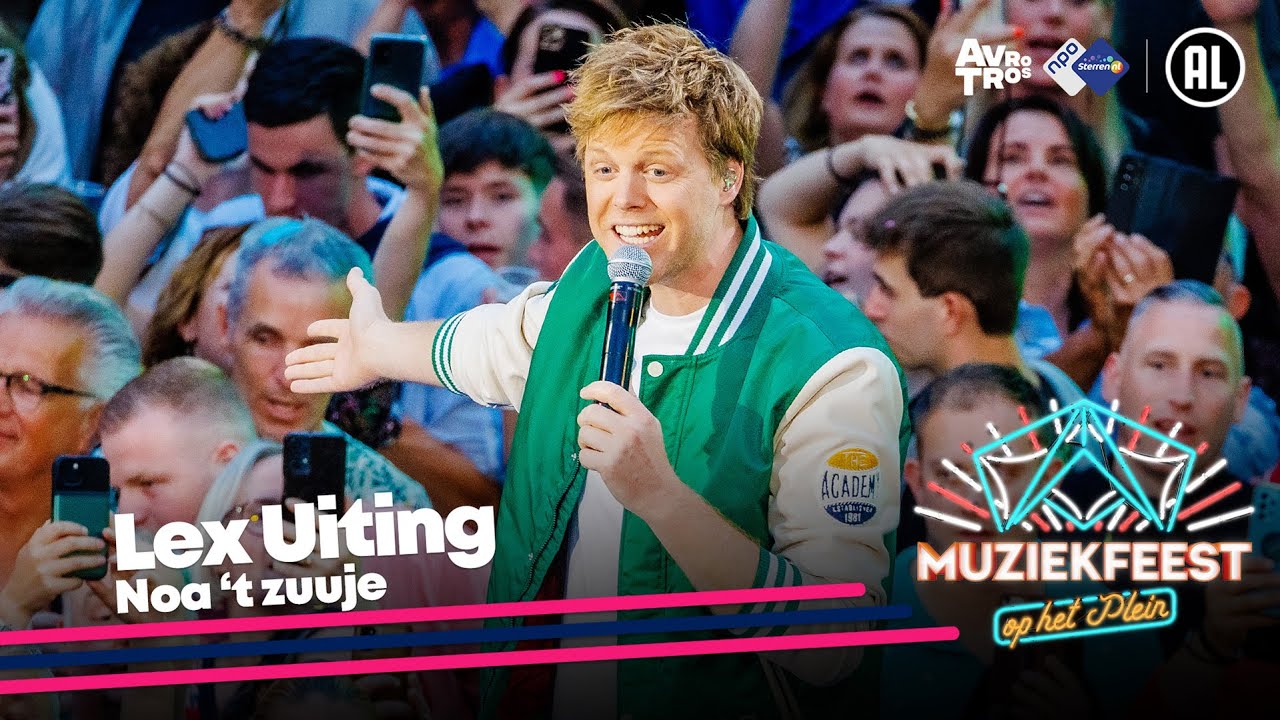 Lex Uiting - Nao 't Zuuje • Muziekfeest op het Plein 2023 // Sterren NL