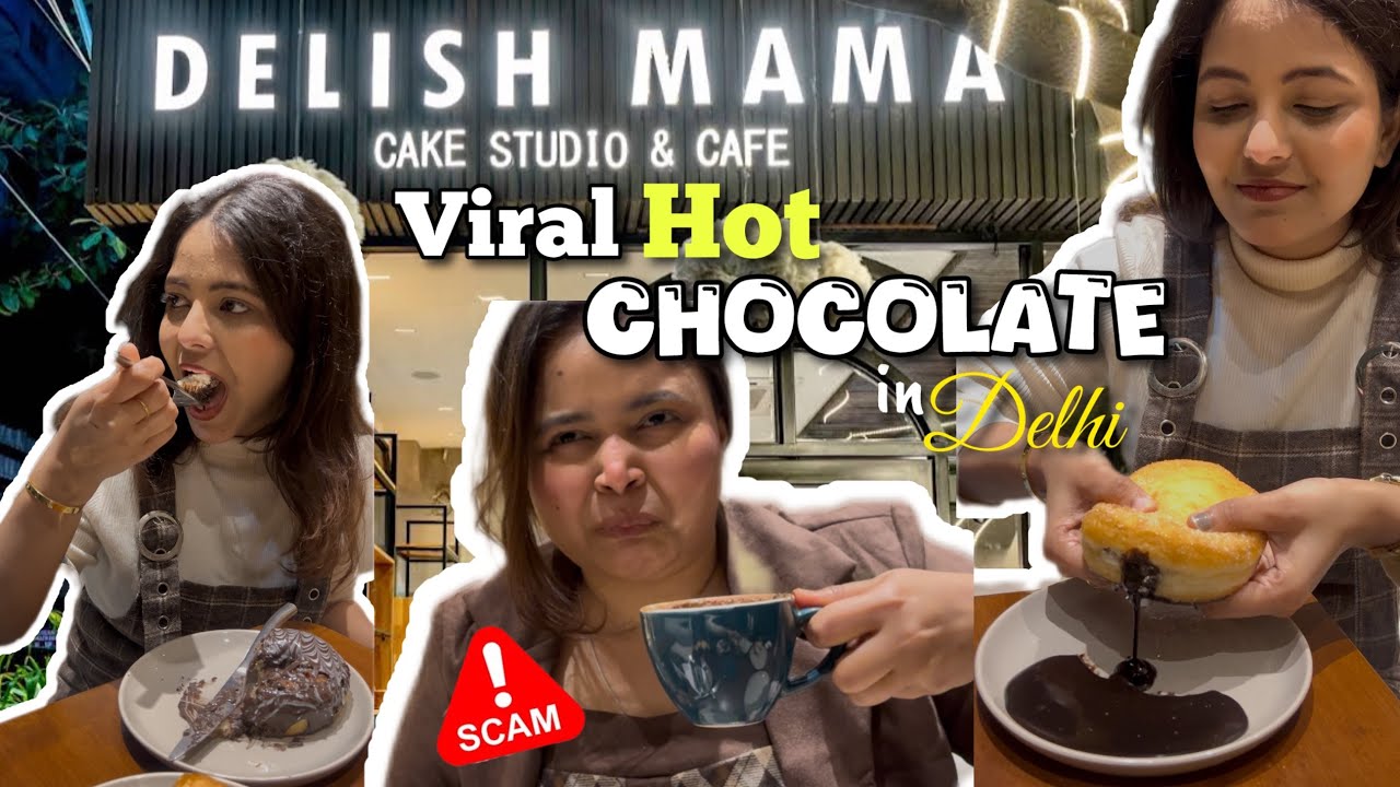 We tried this Viral Hot Chocolate🤯| Worth the hype? 