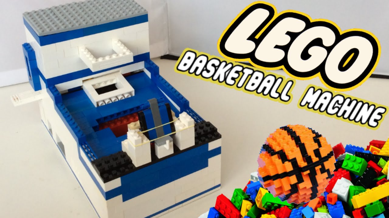 Lego Basketball Machine!