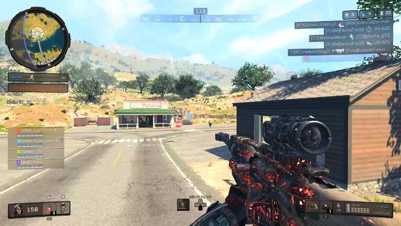 Call of Duty: Blackout Hot Pursuit 15 Kills