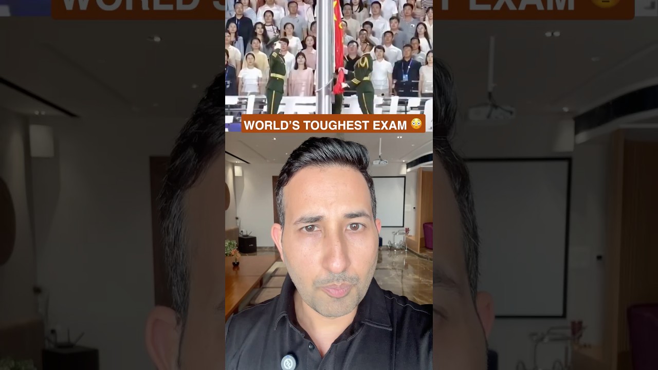 China Ka Gaokao Exam 😱 1.34 Crore Students! India Kab Sudhrega? | Gaokao vs India Education System