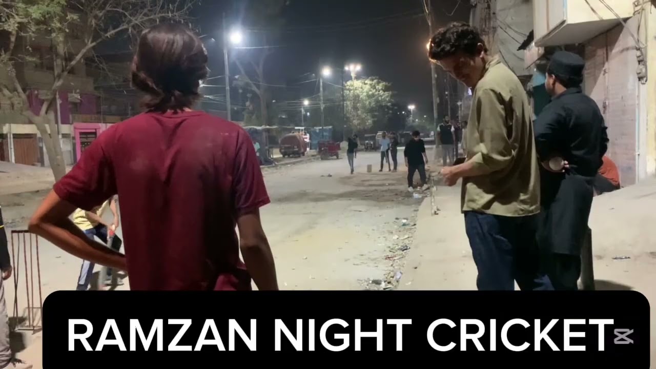 RAMZAN night cricket #viral #youtubeshorts #youtubeindia #cricketlover 