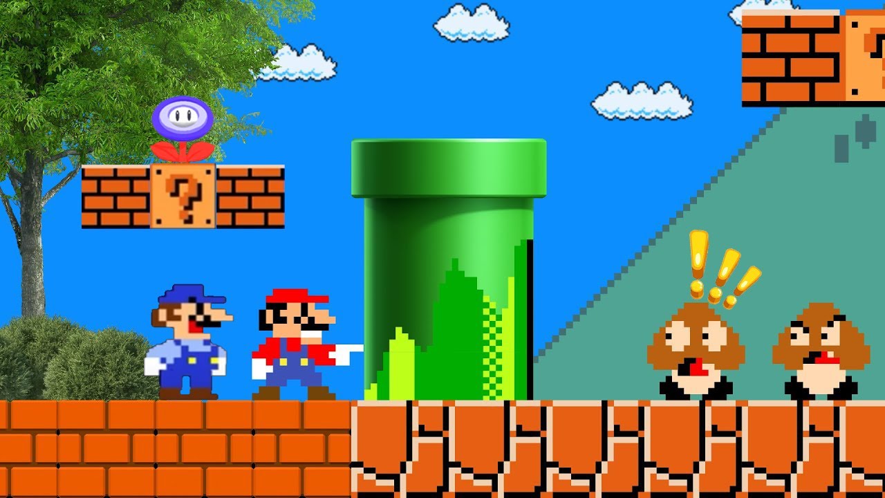 Level UP: Mario and the Ladder of Worlds | Game Animation