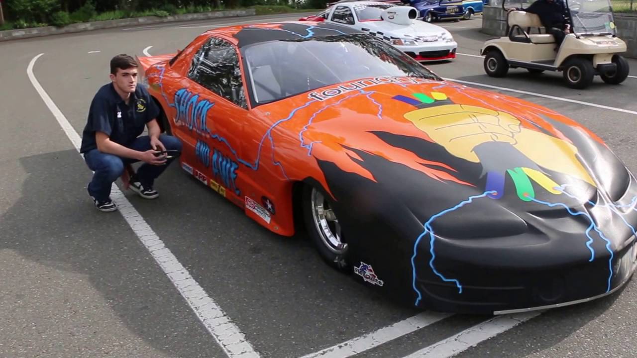 Electric Drag Racing - Shock and Awe - only run - June 2nd 2016