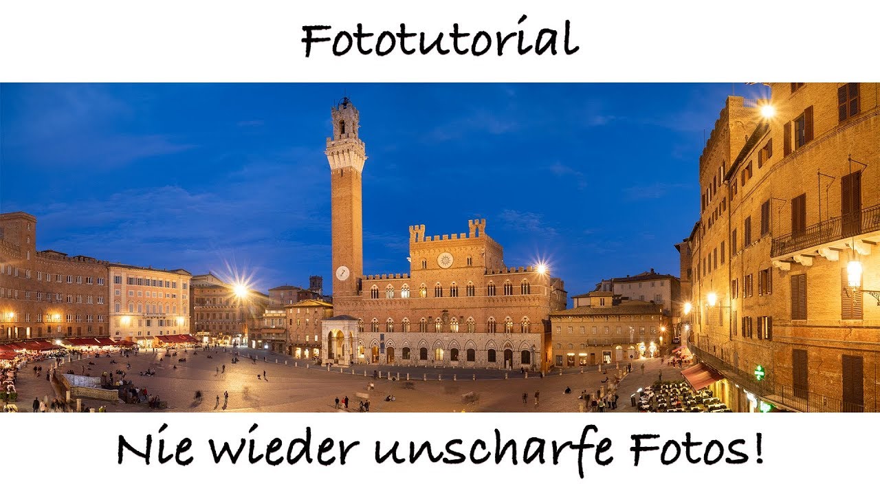 Fototutorial - Nie wieder unscharfe Fotos