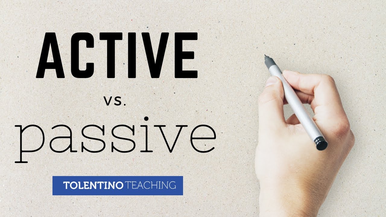 Active vs. Passive Voice: Lesson and Activity