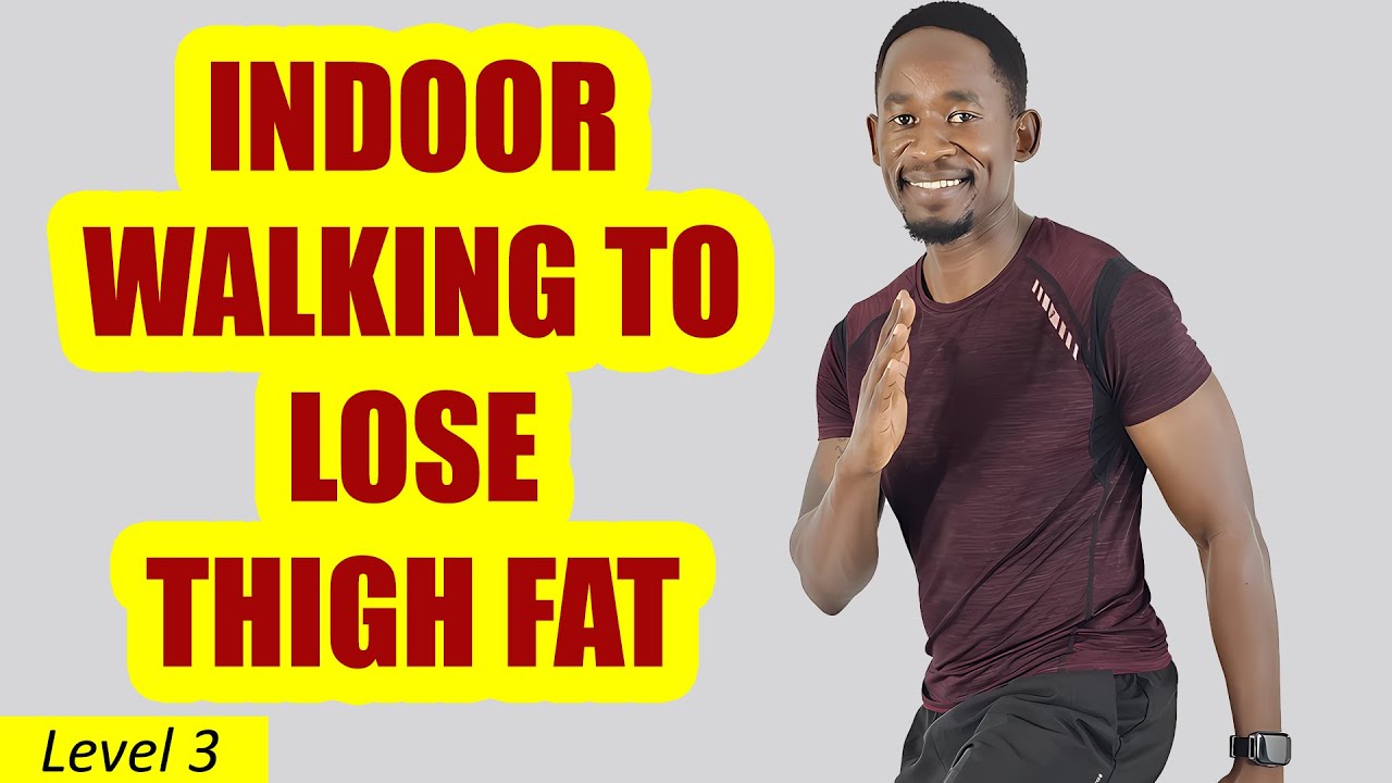 🔥30 Min Indoor Walking Workout for Losing Thigh Fat at Home🔥